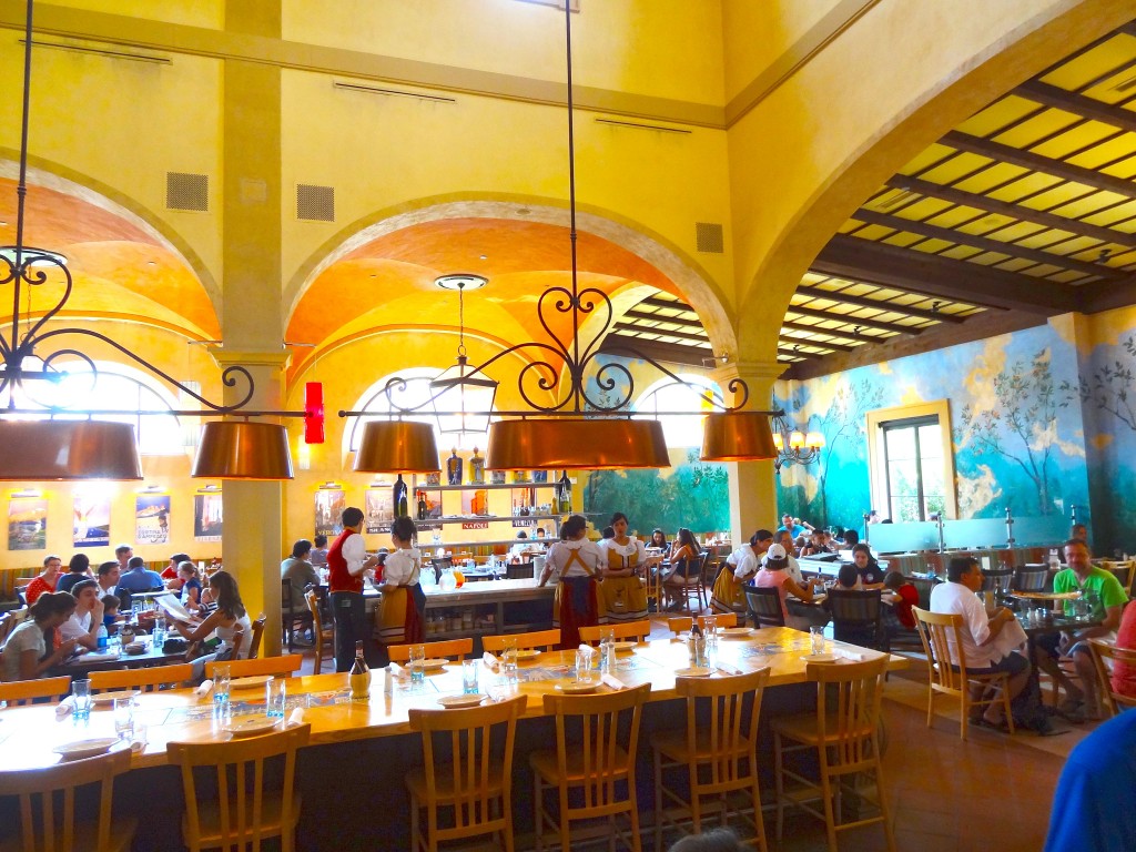 Ponto Orlando Restaurantes na Disney Via Napoli 004