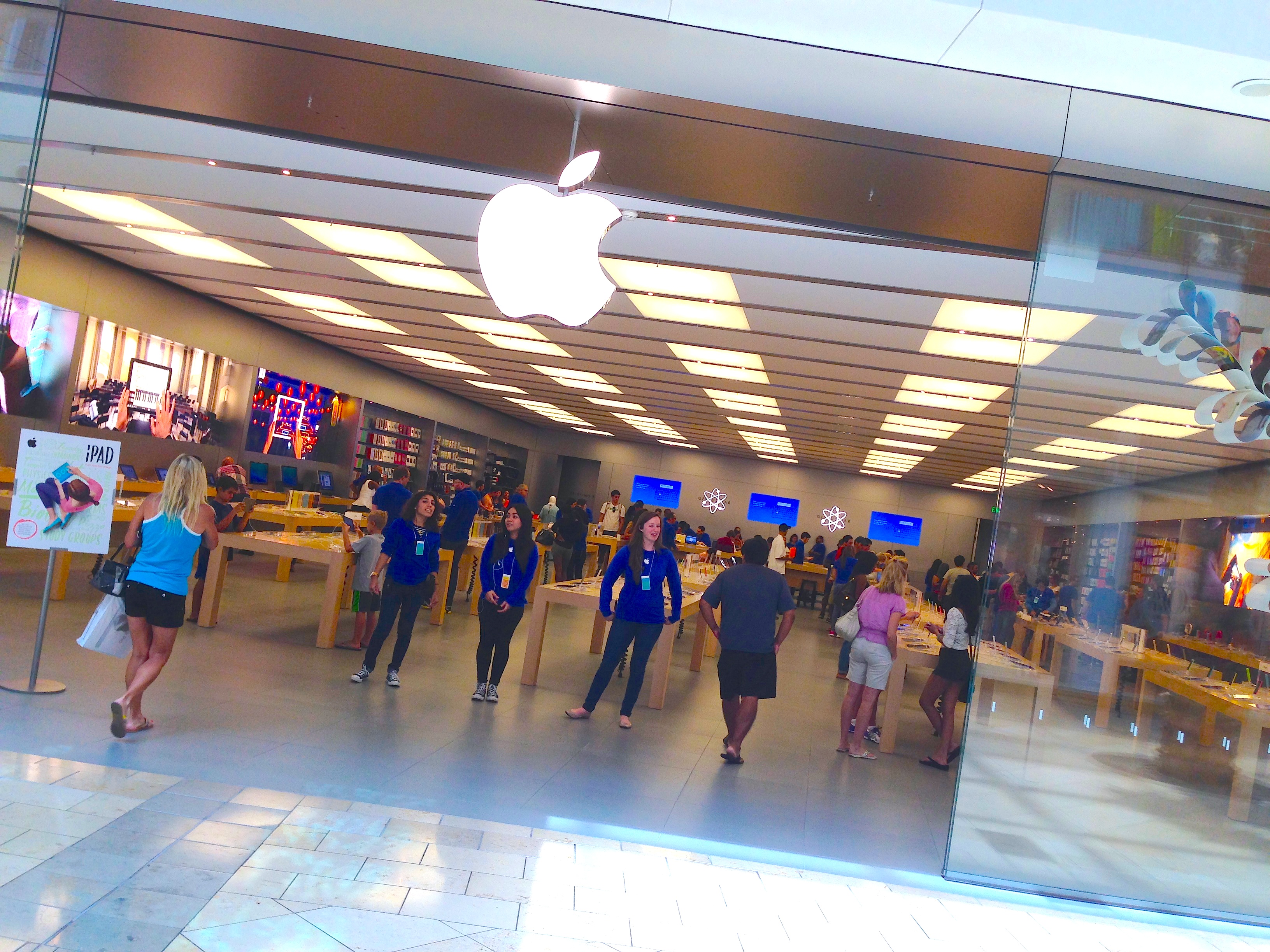 The Apple Store  Viajando para Orlando