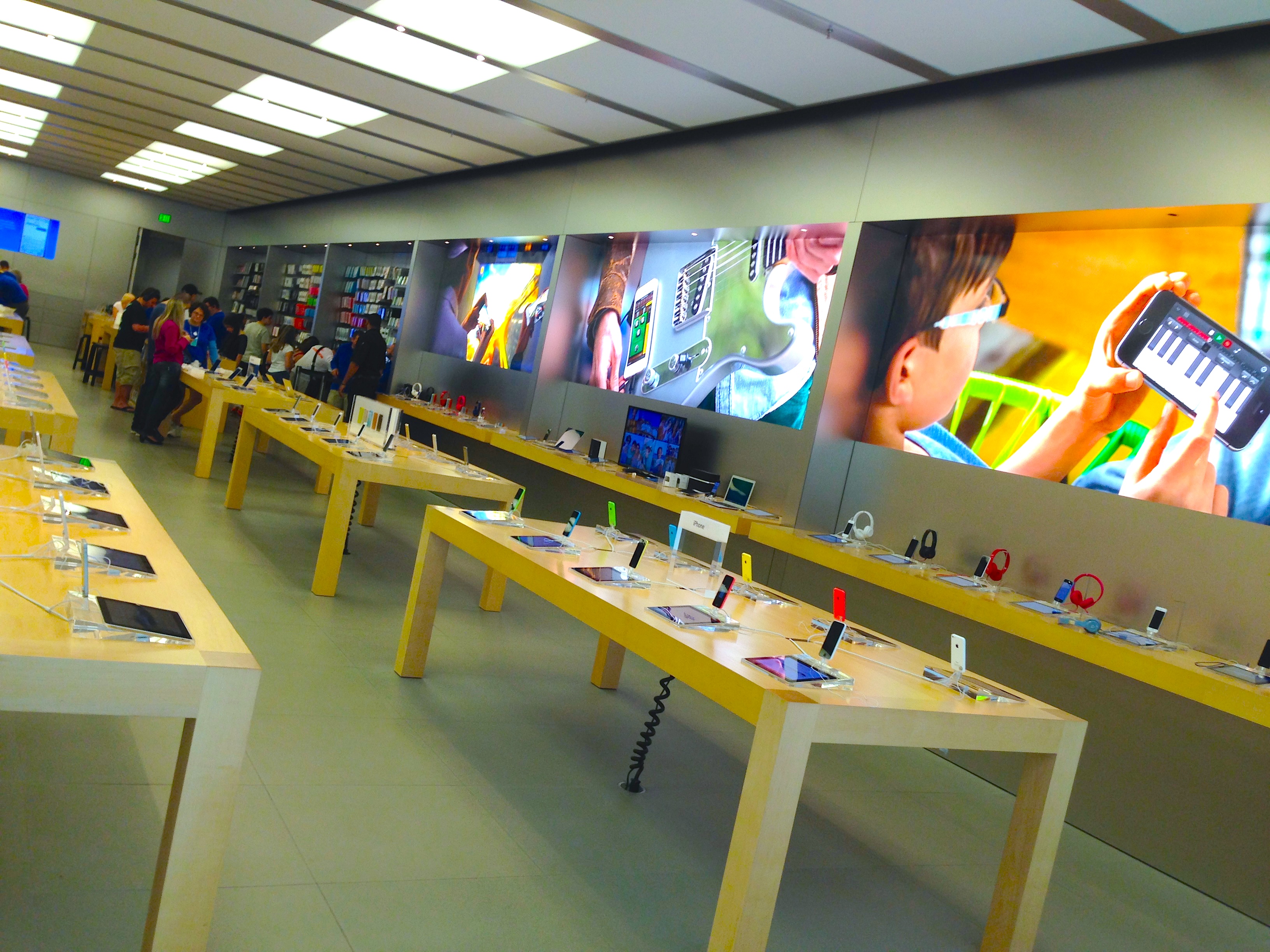 The Apple Store  Viajando para Orlando