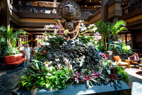 Ponto Orlando Hotel na Disney Polynesian 005