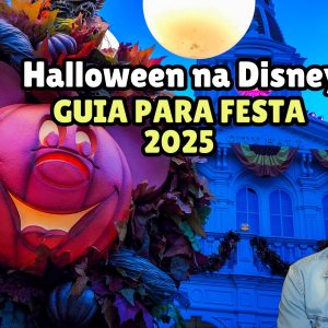 Halloween na Disney: Guia da Festa no Magic Kingdom 2025