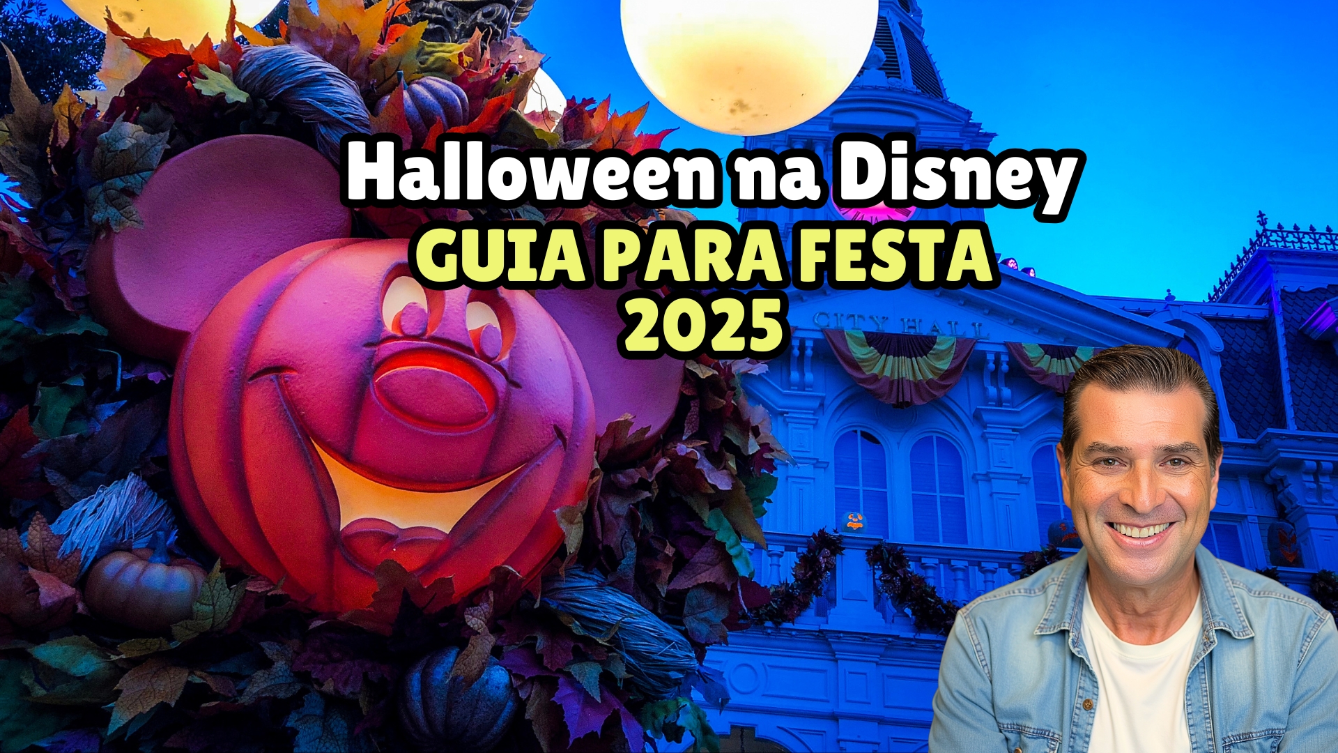 Halloween na Disney: Guia da Festa no Magic Kingdom 2025