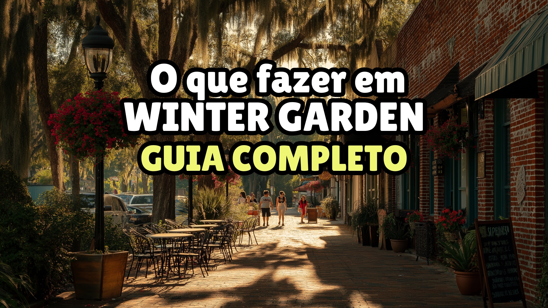 O que fazer em Winter Garden: roteiro e dicas da cidade perto da Disney